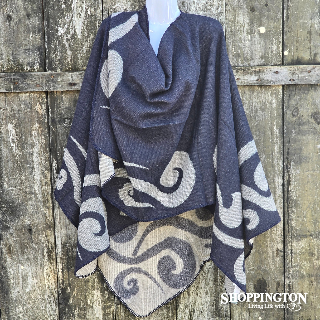 Cape - Curl Design - Navy