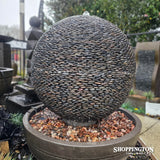 Stone Ball Water Feature 145cm incl. trough
