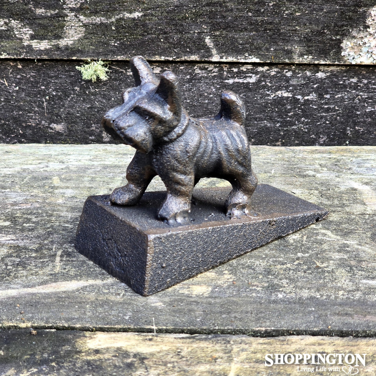 Cast Iron Scotty Dog Door Wedge