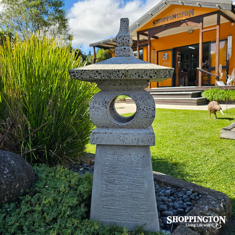Handmade Concrete Curved Lantern
