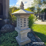 Handmade Concrete Japanese Lantern