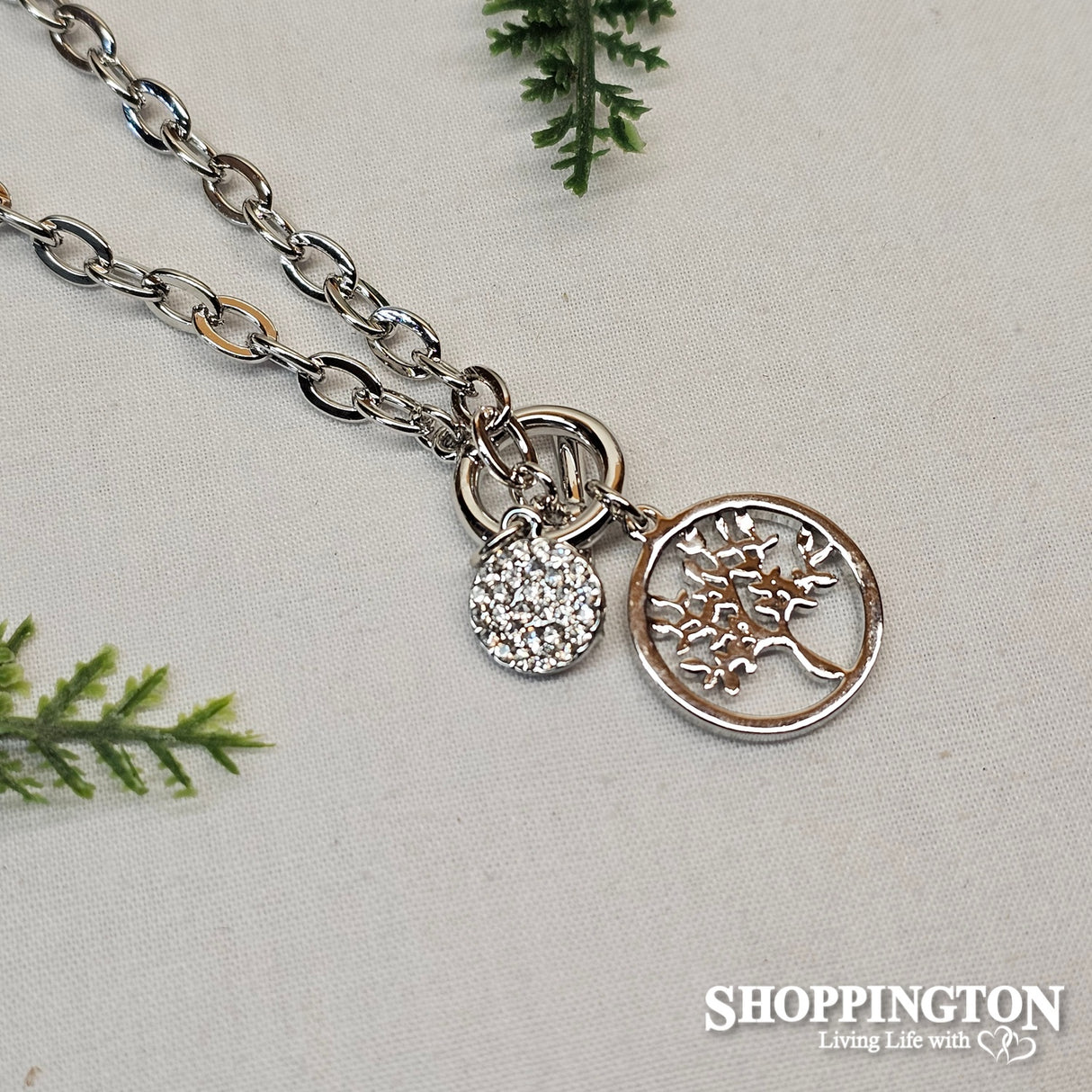 Necklace - Diamante Tree of Life