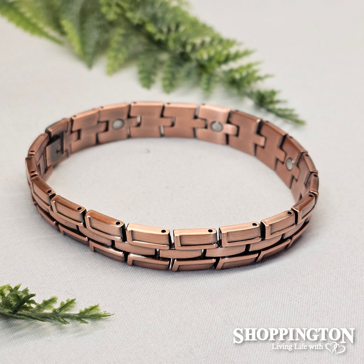 Copper Magnetic Chain Bracelet - Detailed #5