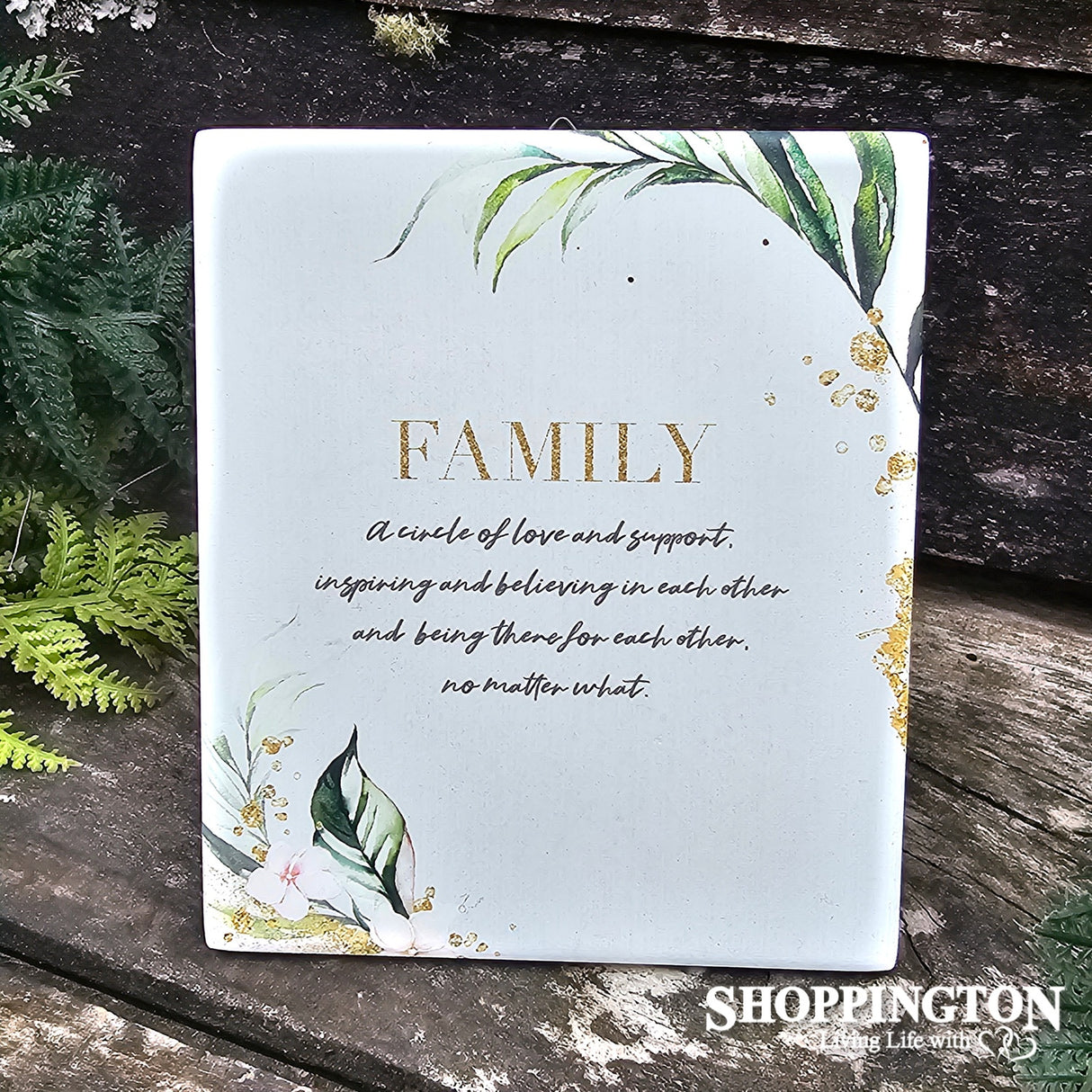 Elegant Greenery Verse -Family