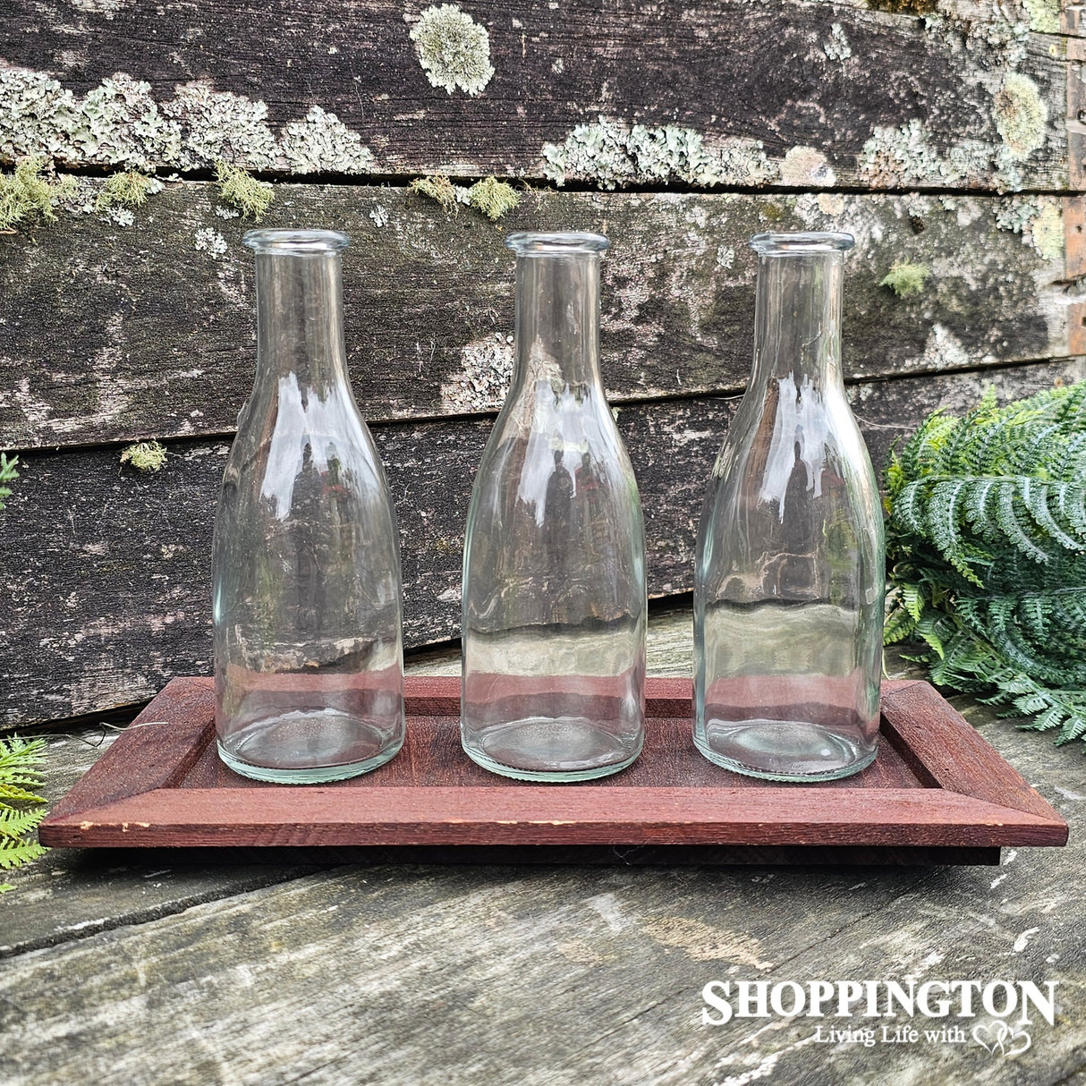 Flower Vase Holder & Tray