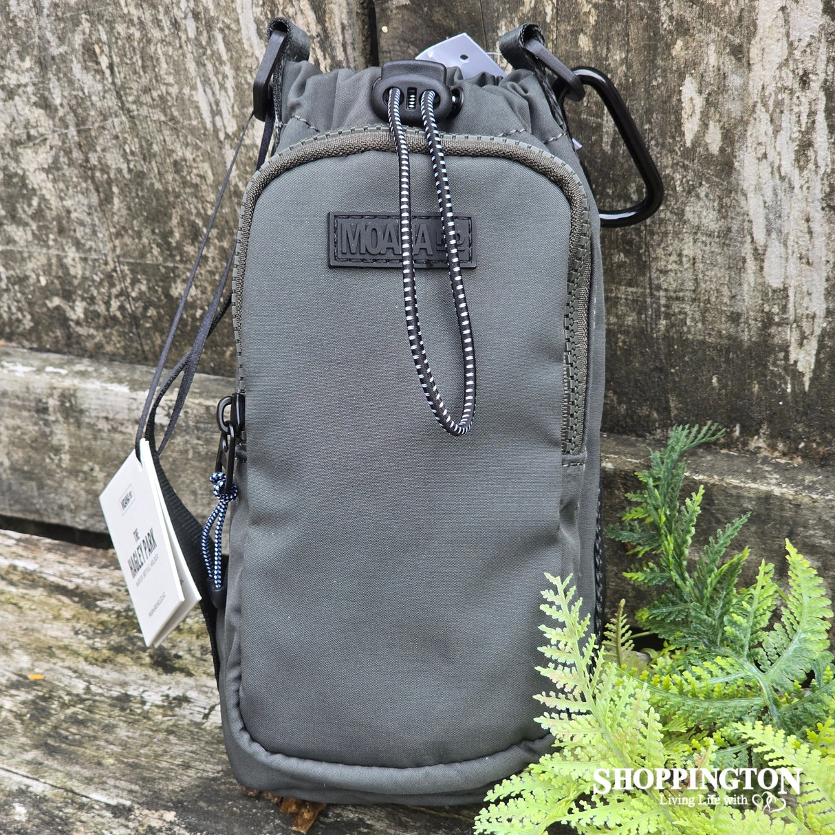 Moana Road - Hagley Park Water Bottle Holder - Forest Green