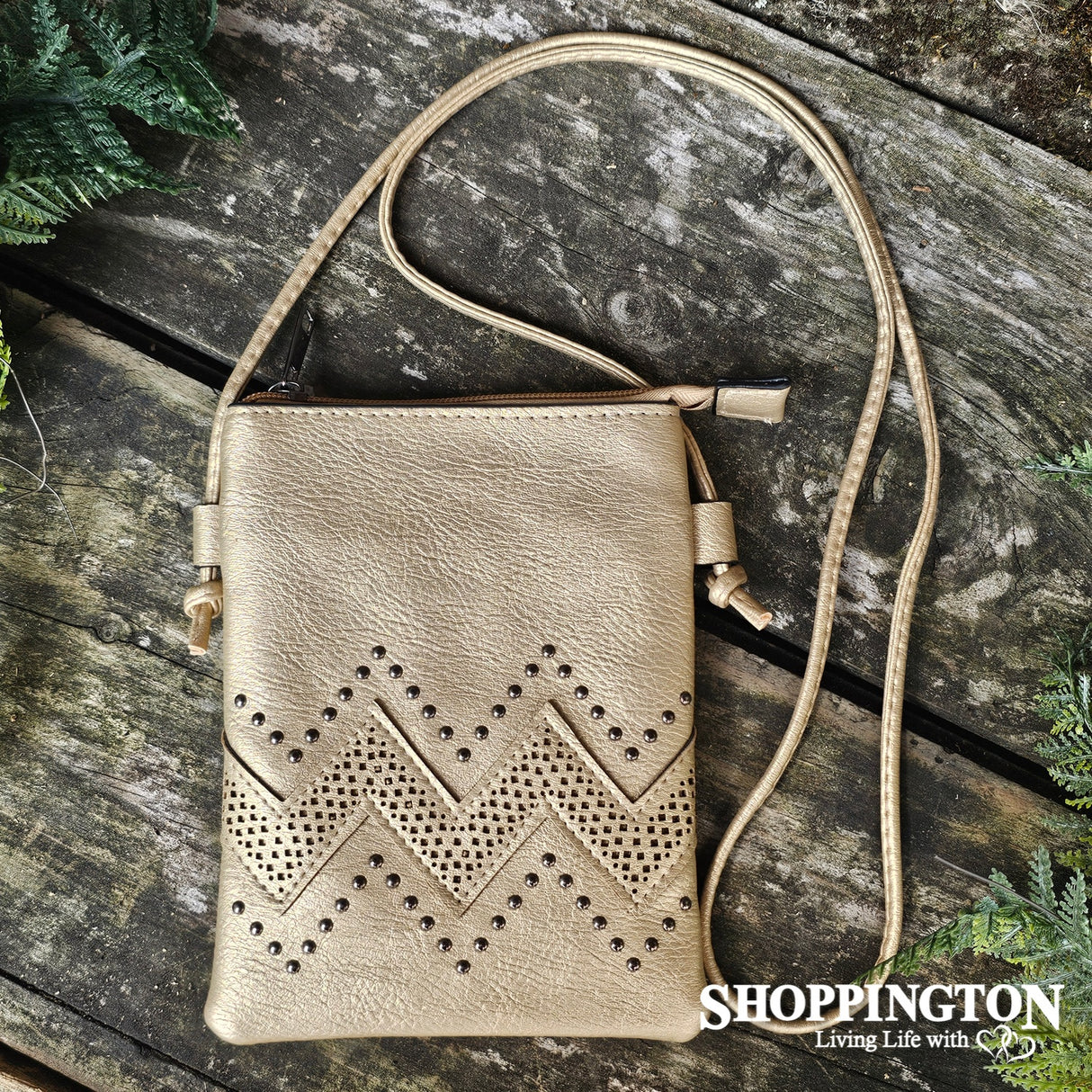 Handbag - Pearl Wave Gold