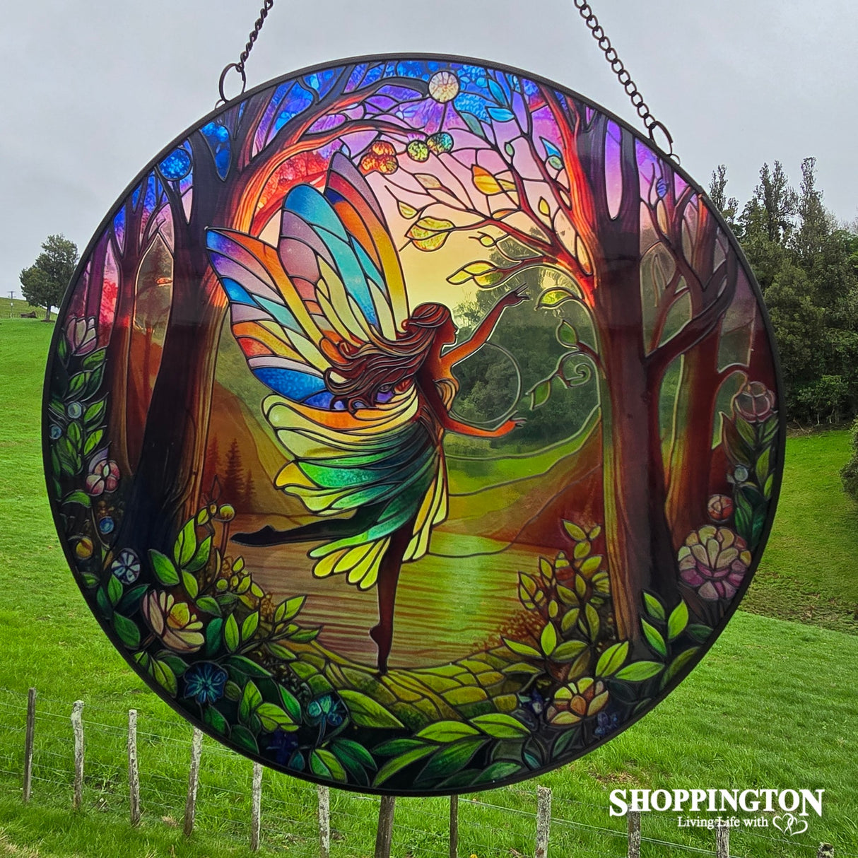Stained Glass Hanger - Fairy