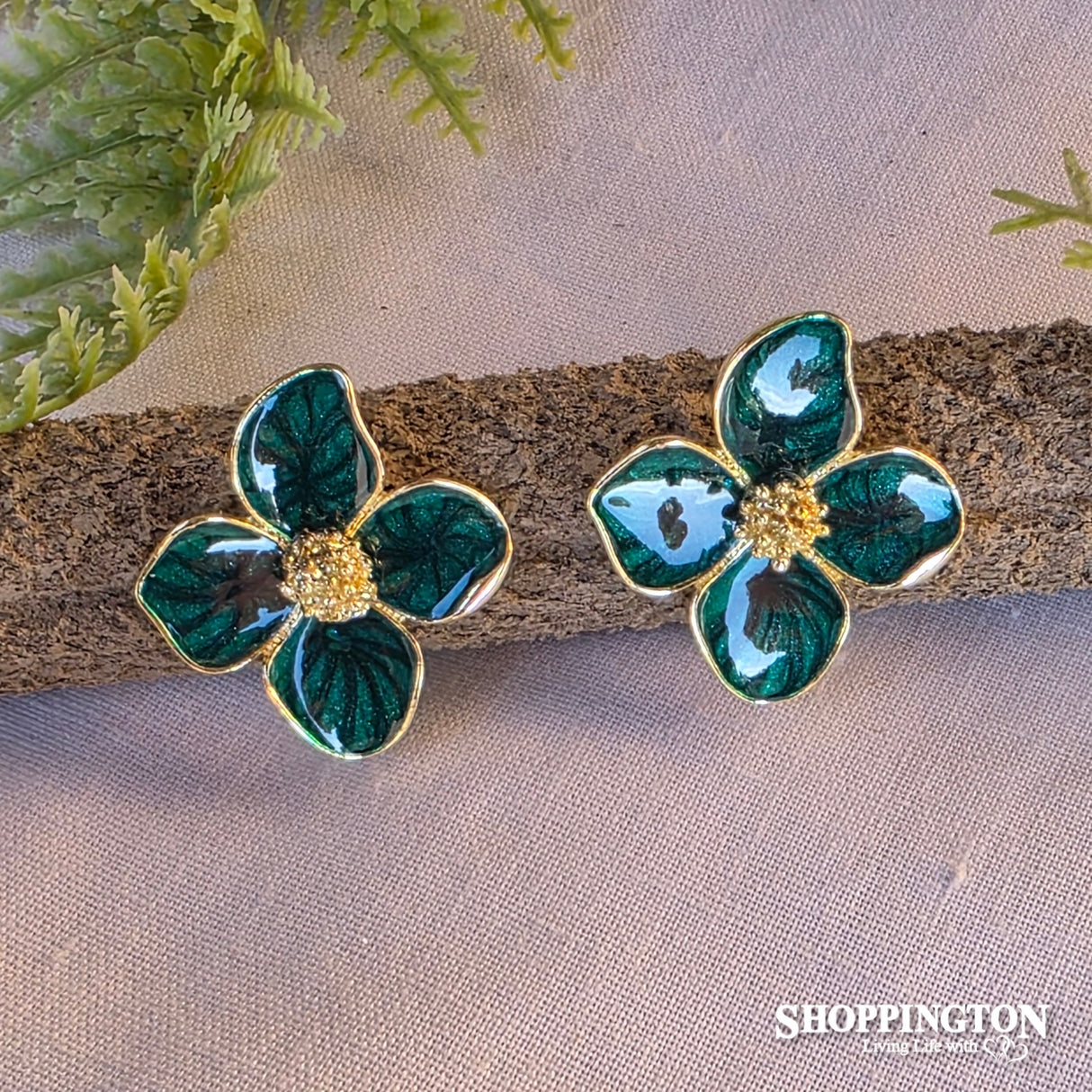 Earrings - Eire 4 Leaf Clover