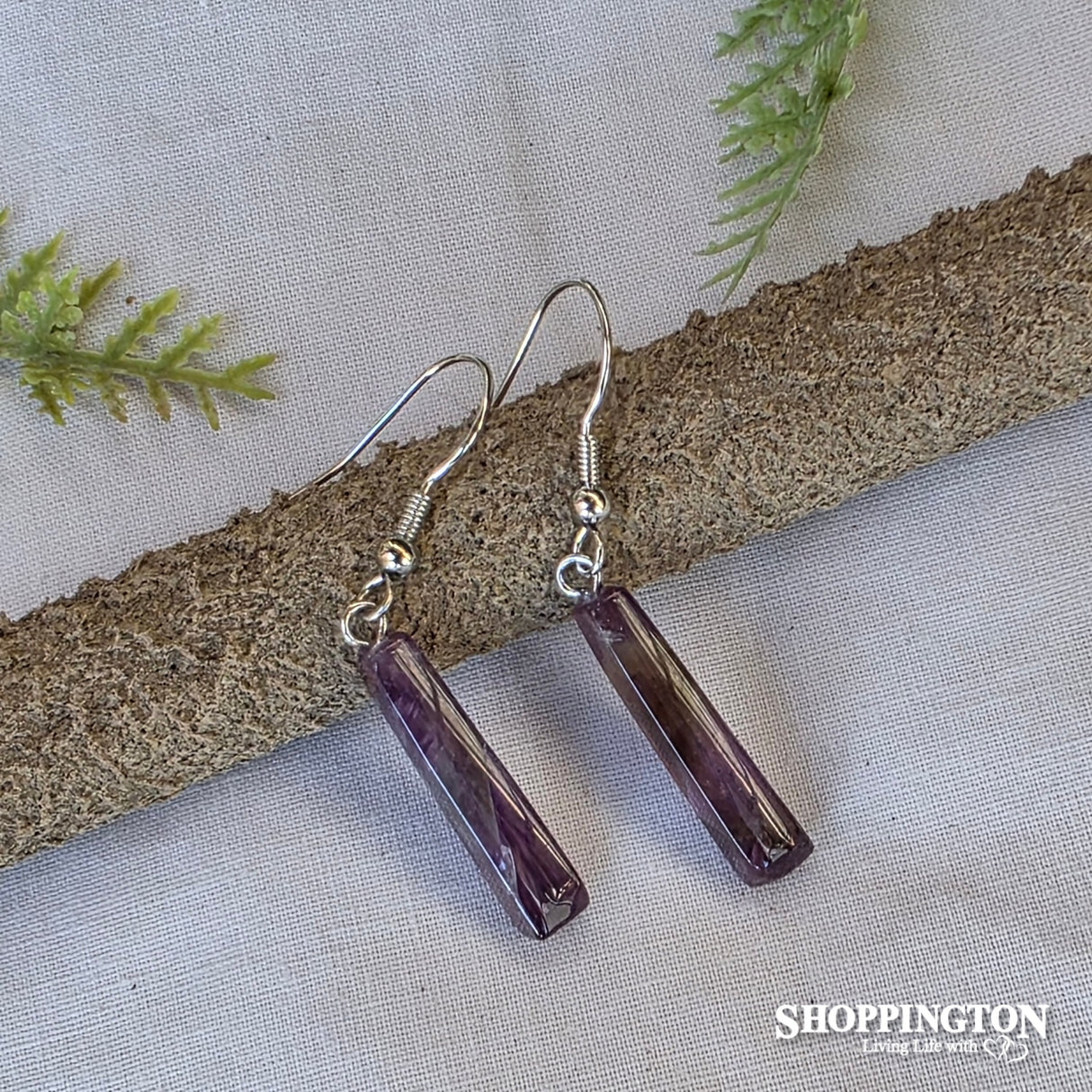 Amethyst Gem Earrings