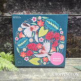Chirpy Fantails Round 1000 Piece Puzzle