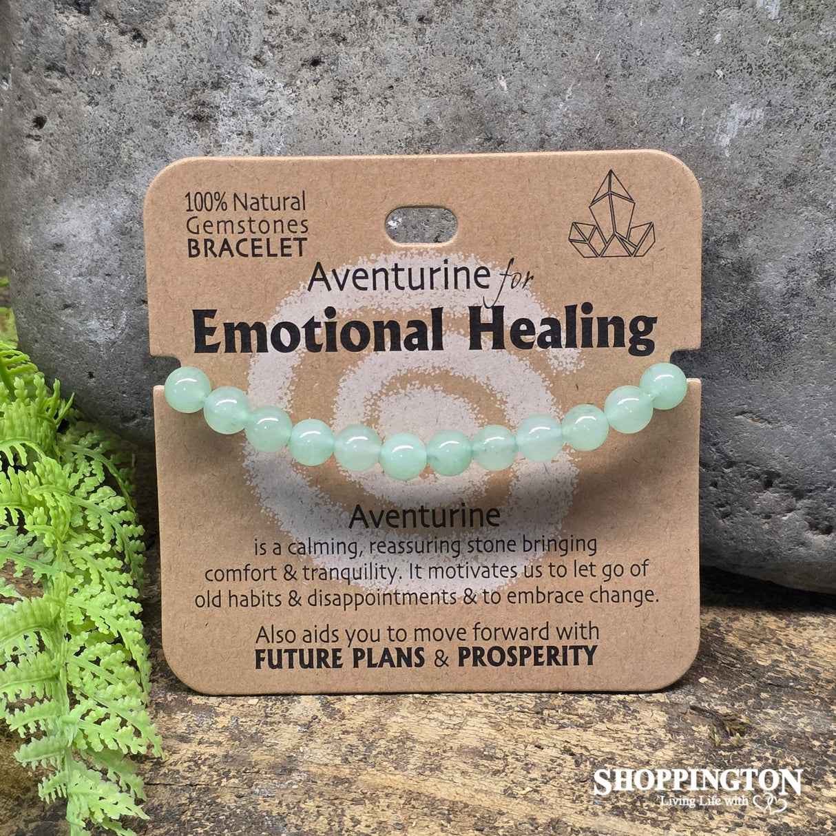 Wellbeing Gemstone Bracelets - Aventurine