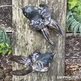 100% NZ Made Pottery Bird Art - Swallow