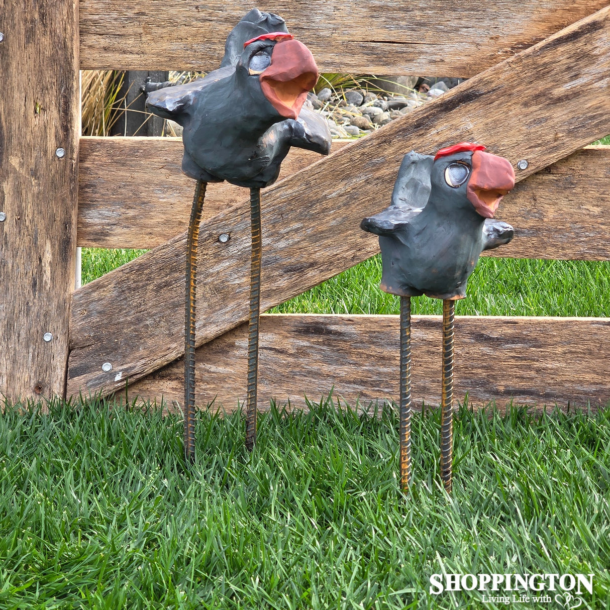 100% NZ Made Pottery  Pukeko (Medium)