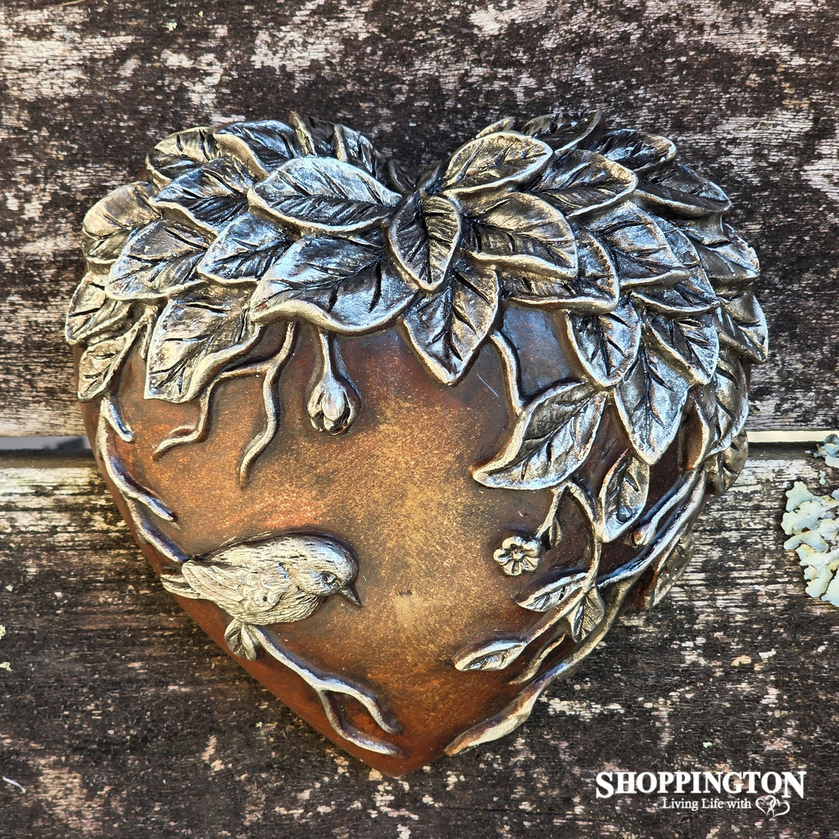 Collectable Heart - Bird on Branch