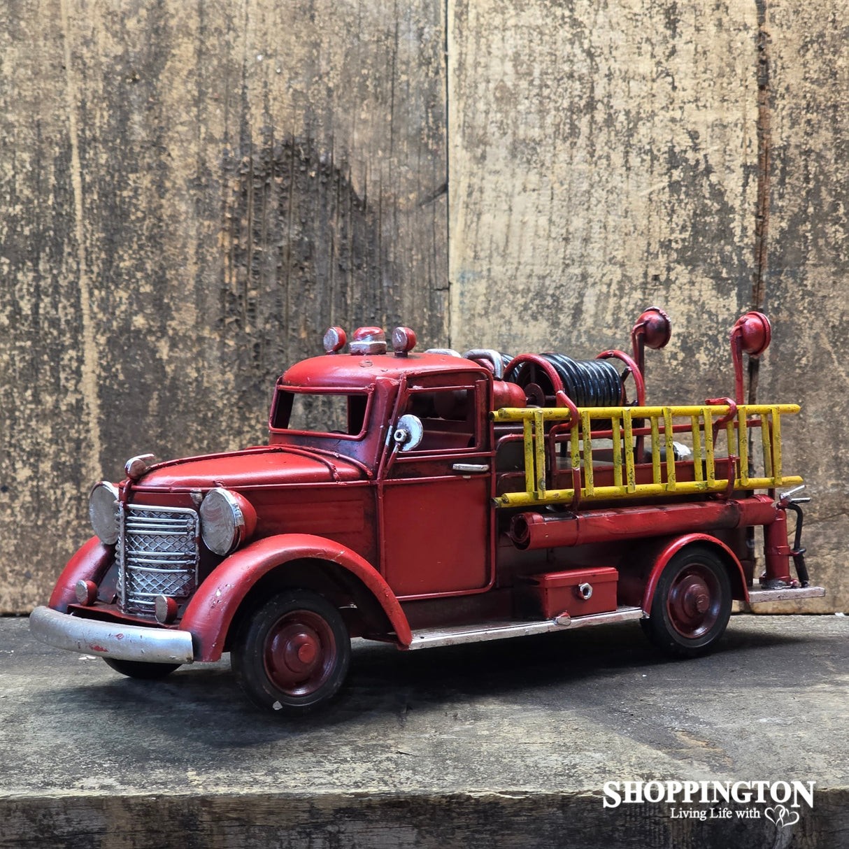 Replica Rustic Fire Truck