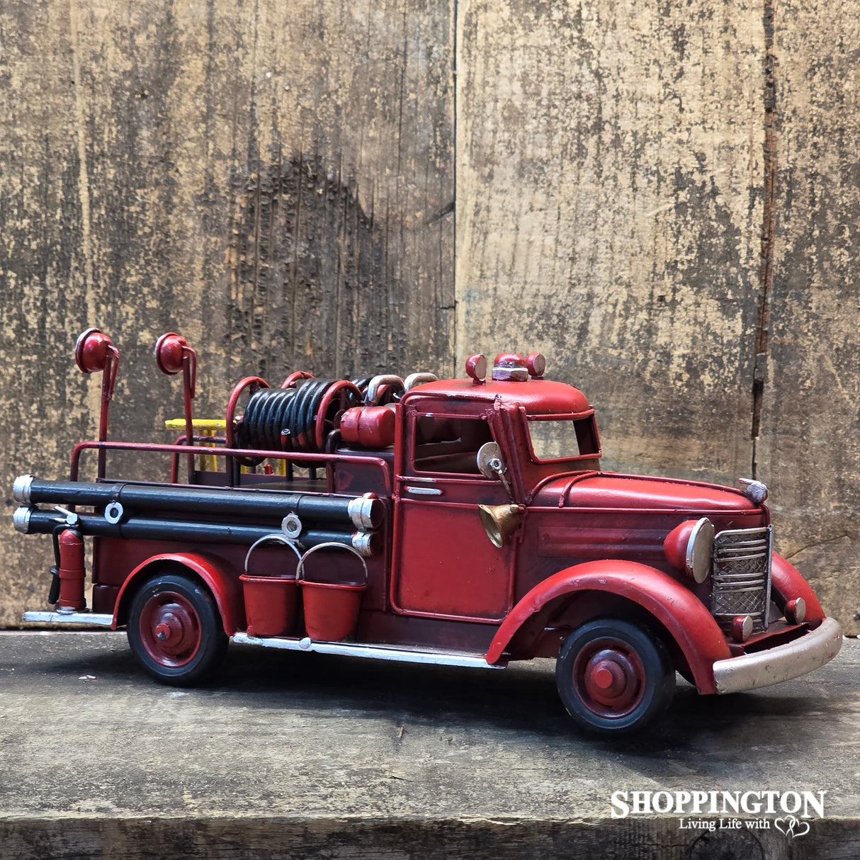 Replica Rustic Fire Truck