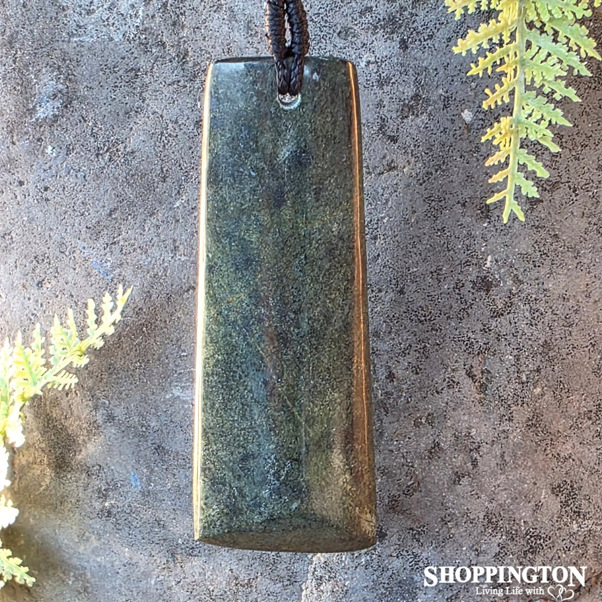 Pounamu -  Serpentine Toki 95mm