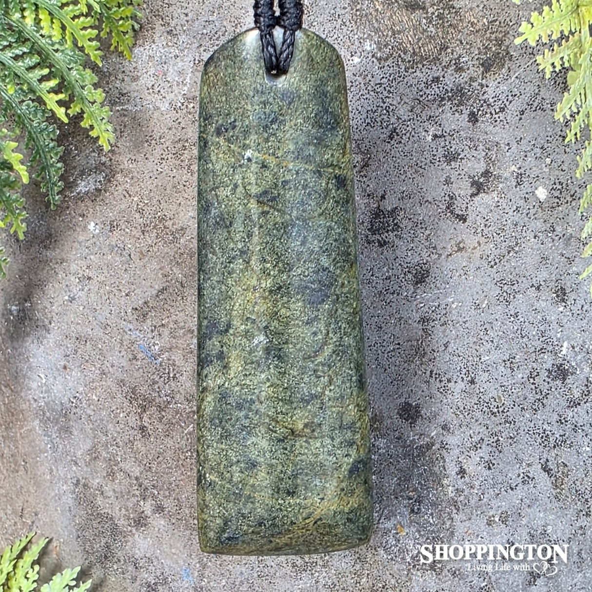 Pounamu - 9.5cm  Large Serpentine Toki