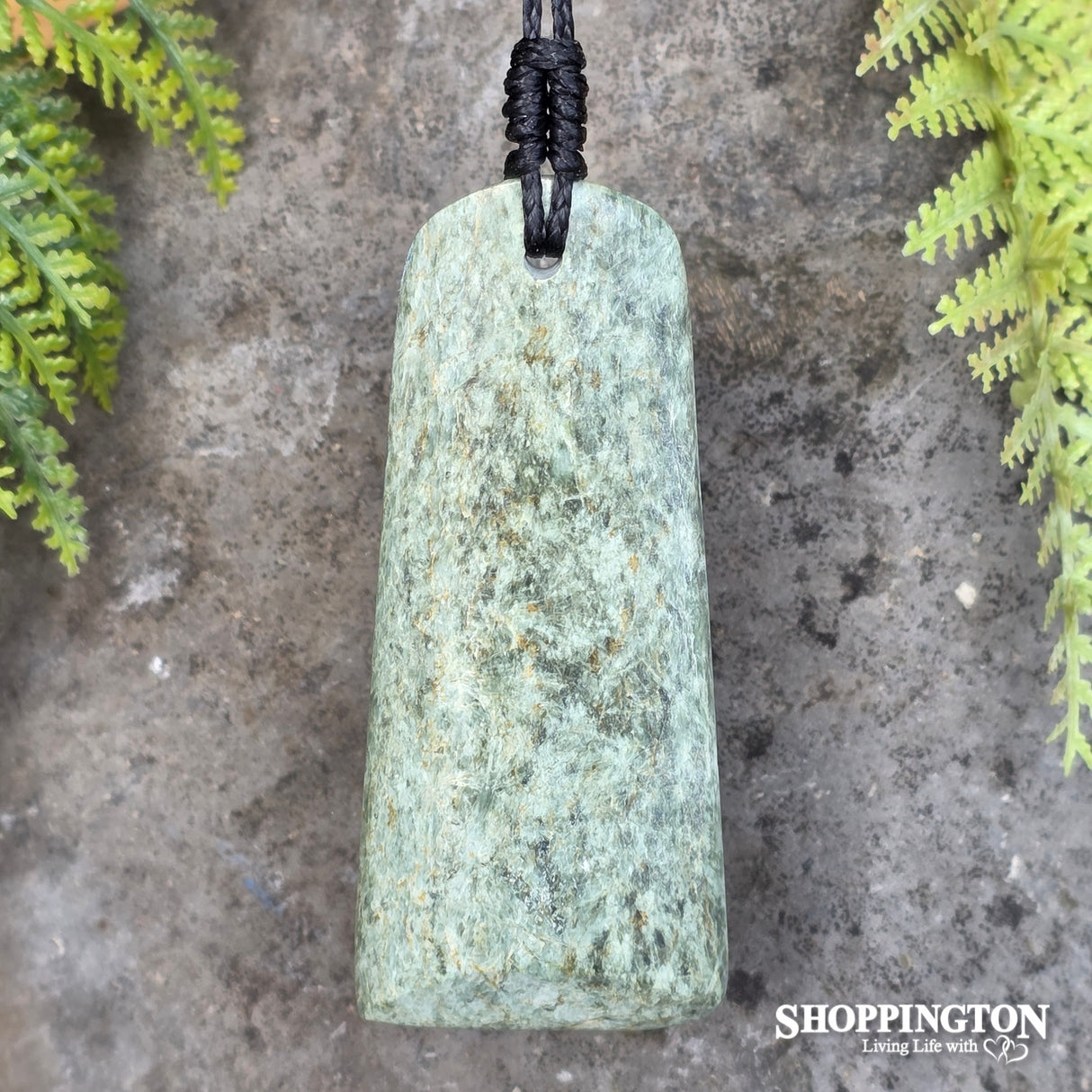 Pounamu - Flower Jade Toki Medium