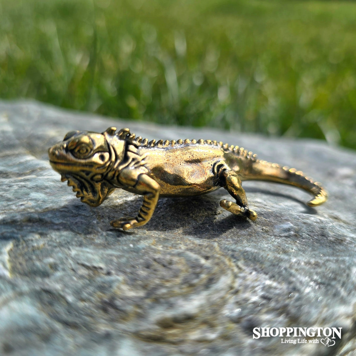 Brass Collectables - Bearded Dragon Lizard