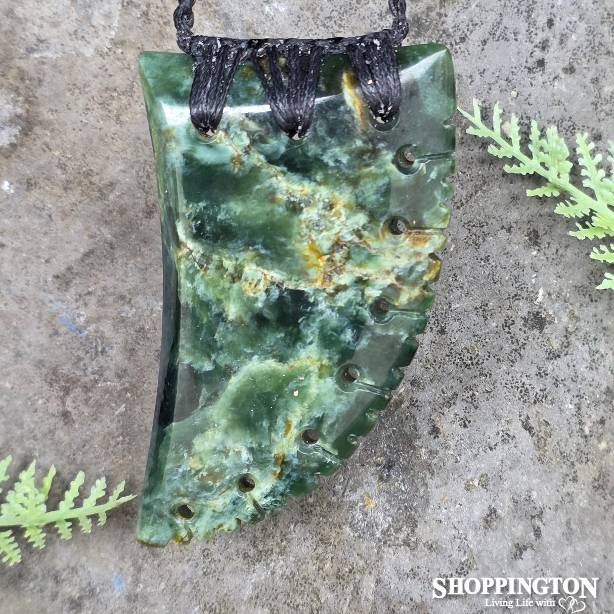 Pounamu - Kawakawa Niho