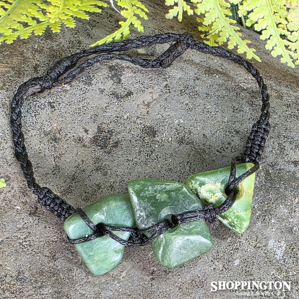 Pounamu - Tri Stone Bracelet