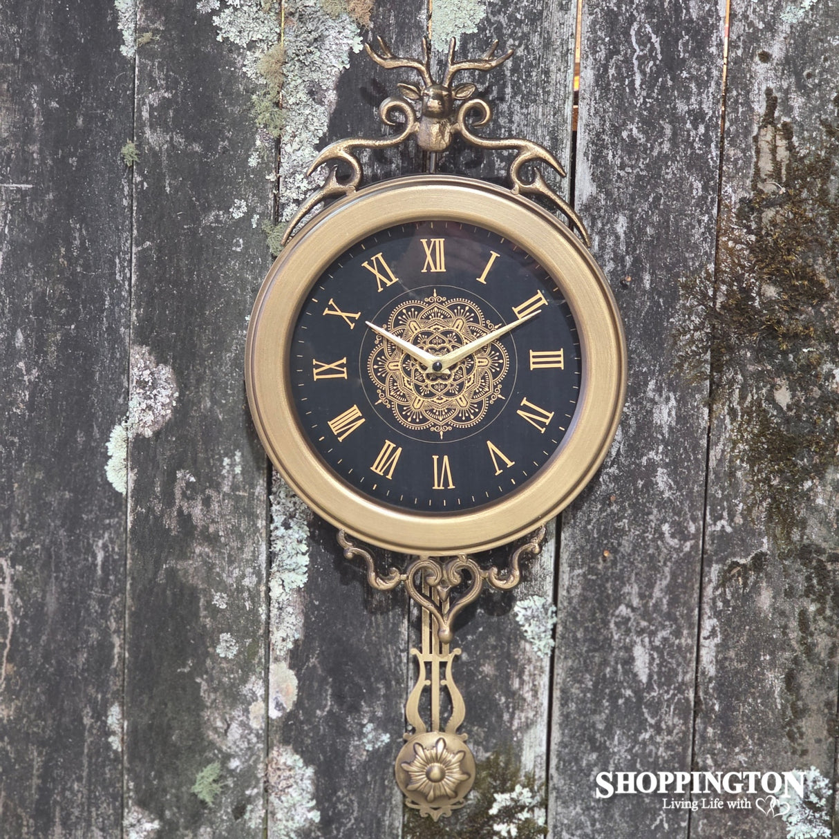 Clock Deer Pendulum
