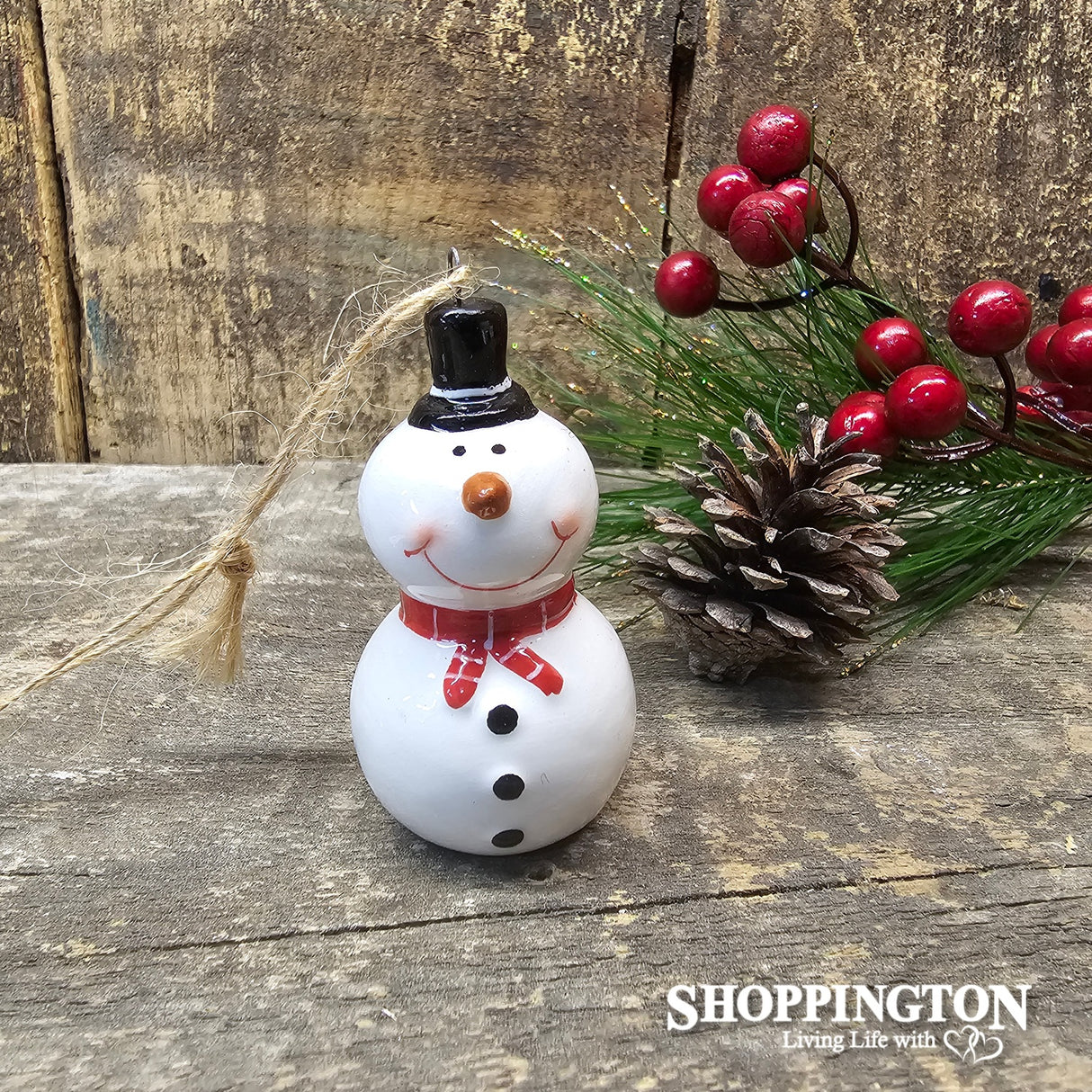 Ceramic Christmas Decoration - Snowman