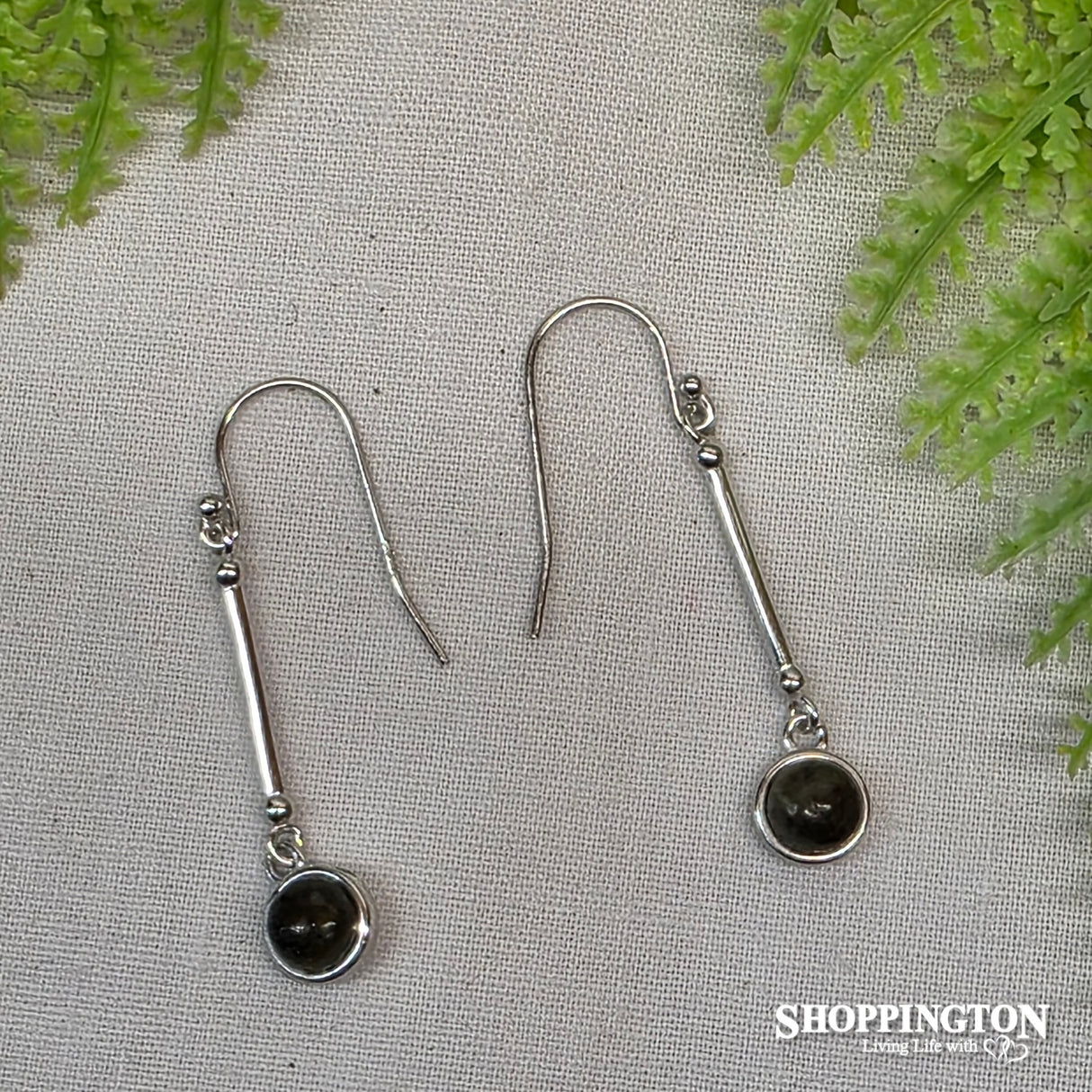 Earrings - Sterling Silver & 5mm Pounamu Drops
