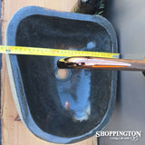 Handcarved Stone Wash Basin - 36cm x 31cm