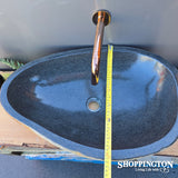 Handcarved Stone Wash Basin - 60cm x 41cm