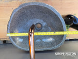 Handcarved Stone Wash Basin - 38cm x 30cm