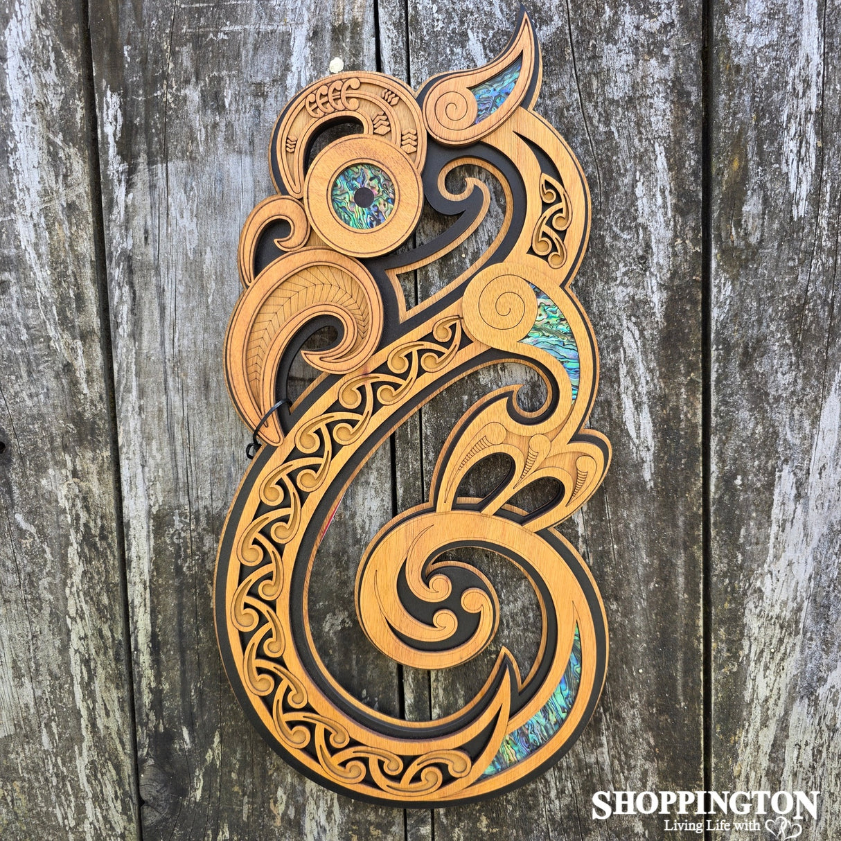 Hanging Manaia Artwork