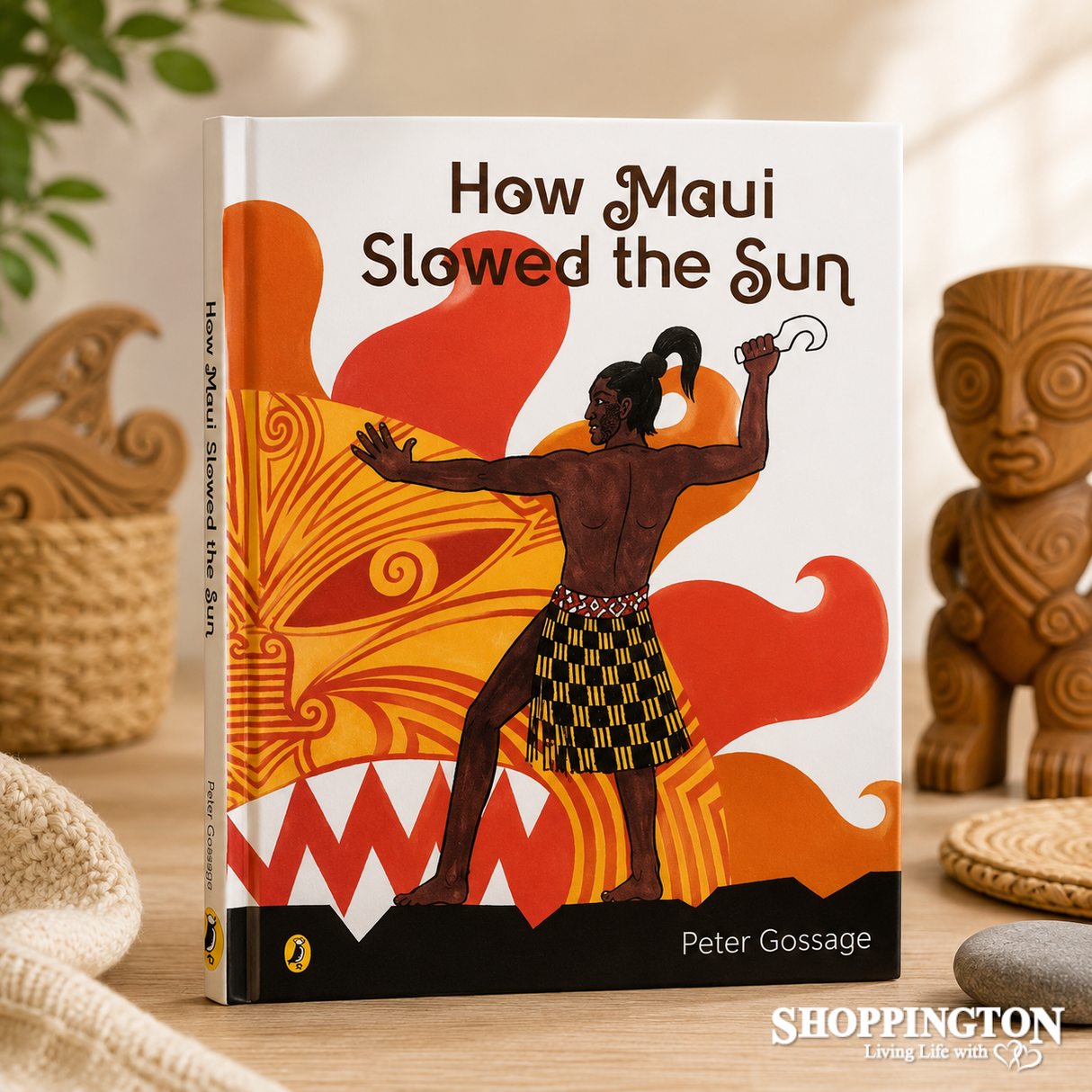 Peter Gossage Maori Legends / How Maui Slowed The Sun