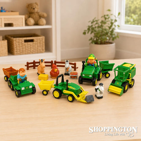 24pc John Deere Fun Farm Playset