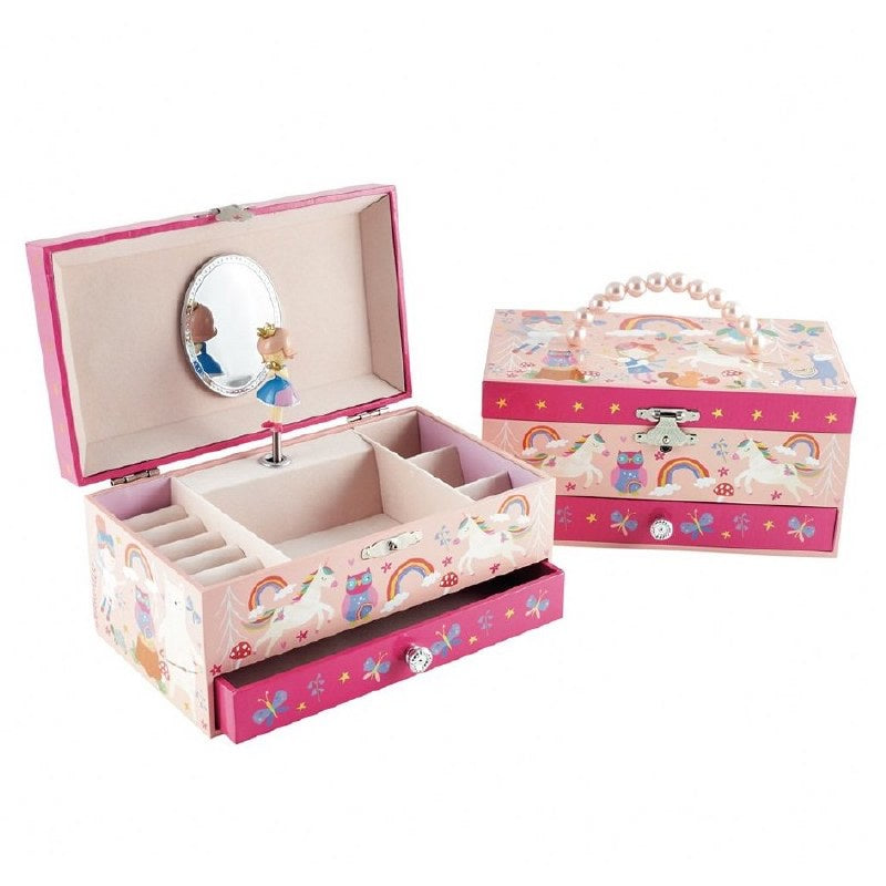 Woodland Rainbow Musical Jewellery Box / Large
