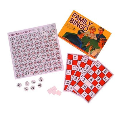 Retro Family Bingo