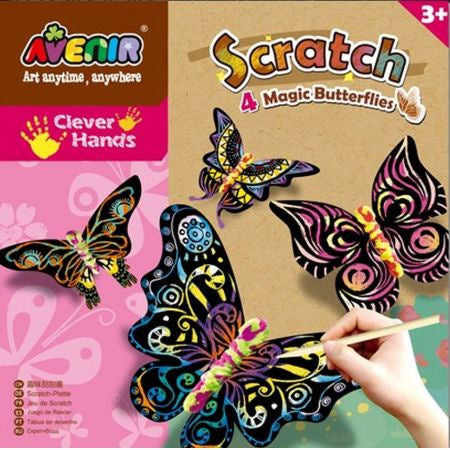 Scratch Magic - Butterflies