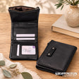 3 Fold Wallet - Black