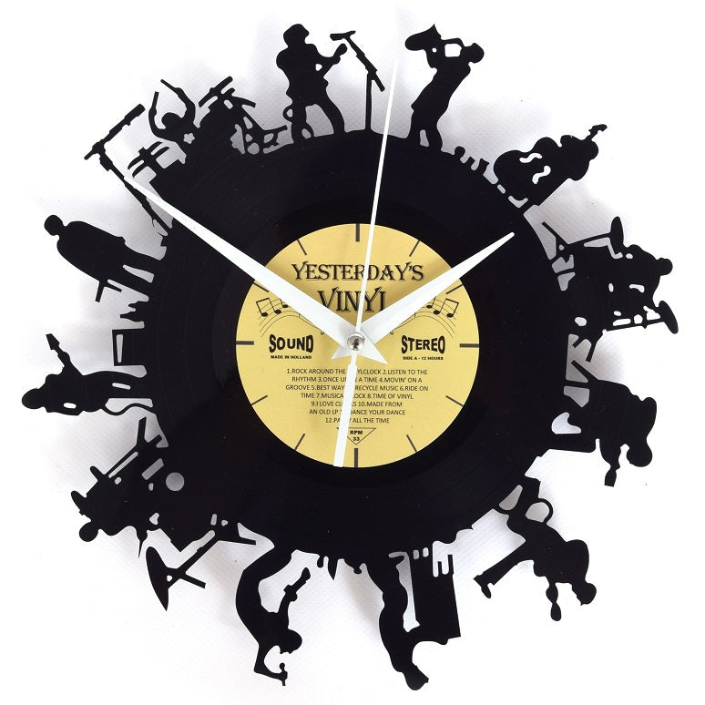 Clock - Vinyl Wall Clock