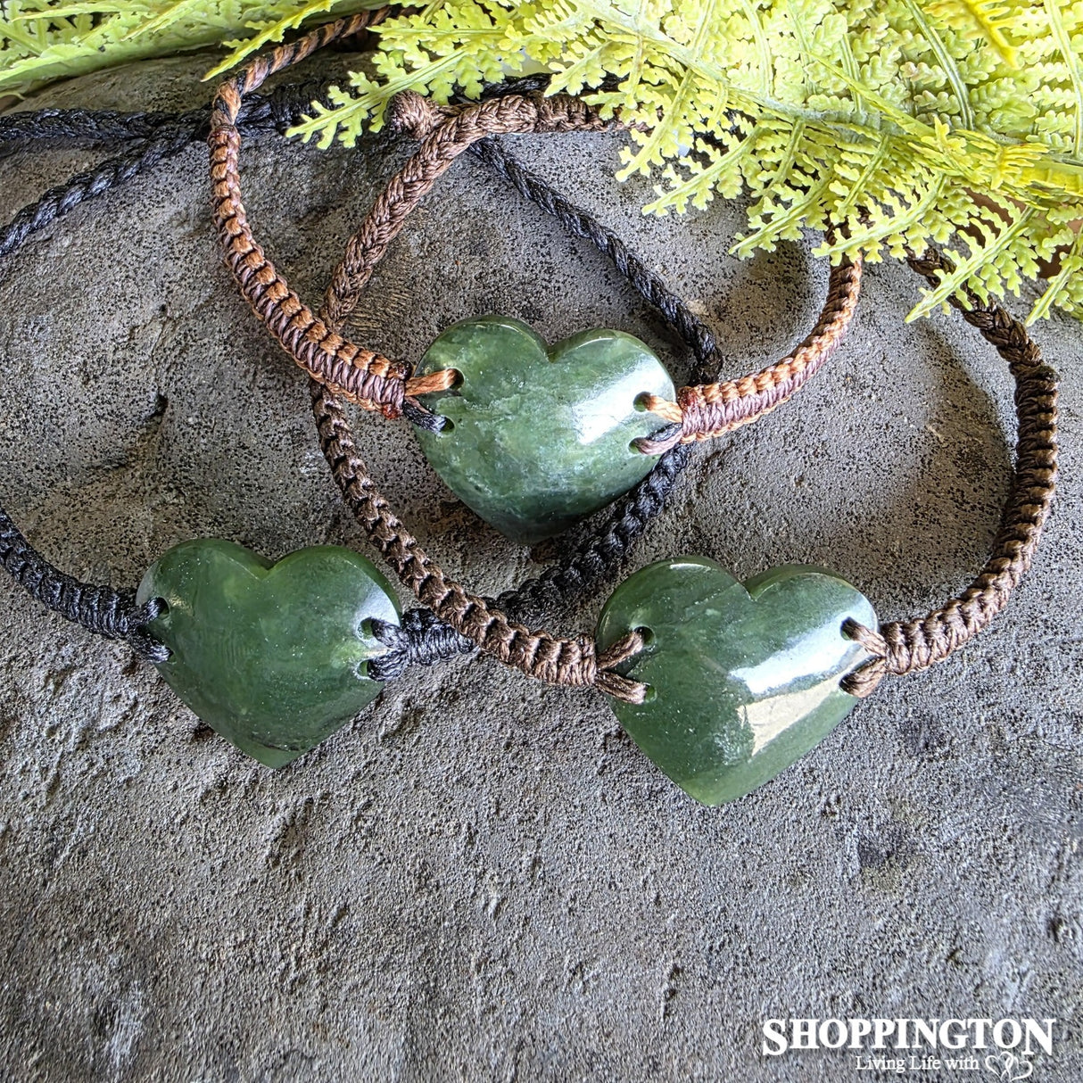 Pounamu - Heart Bracelets