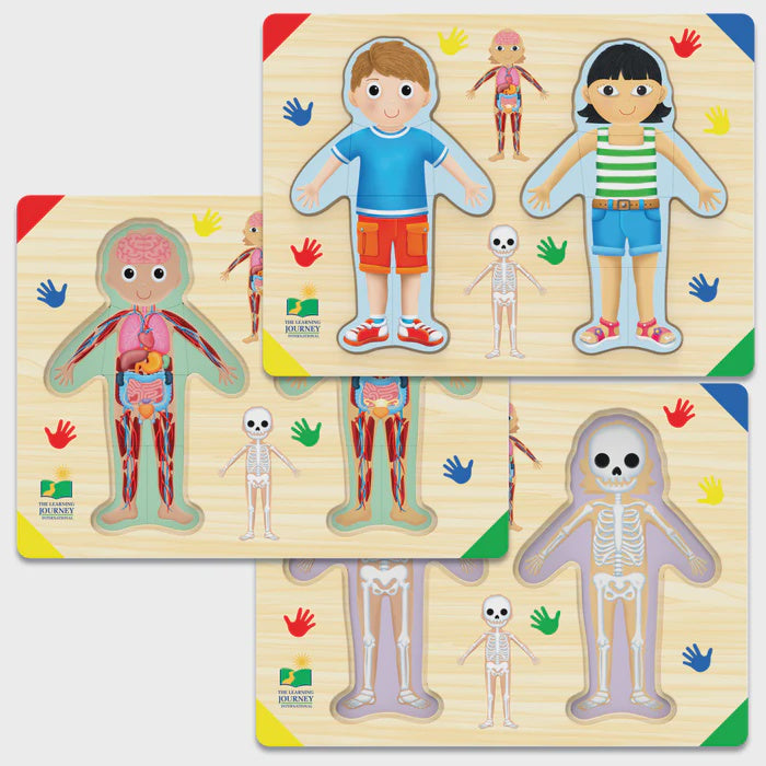 Lift & Learn Inside of Me Puzzle 28pc