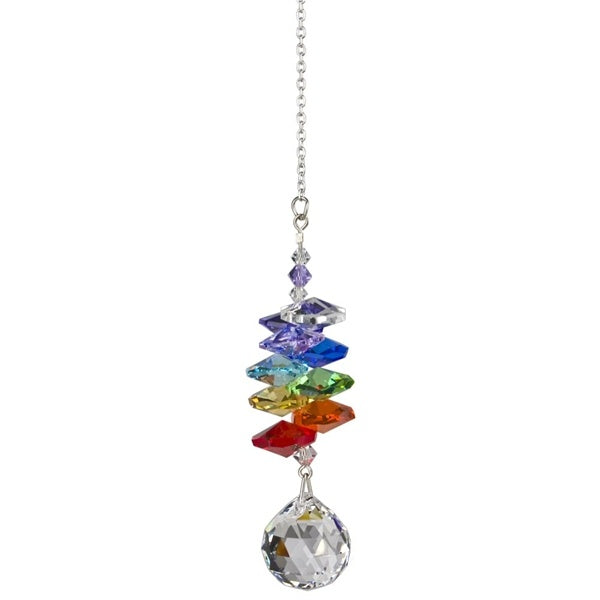 Crystal Cascading Ball - Rainbow
