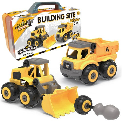 Buildables - Building Site Vehicles 2-in-1