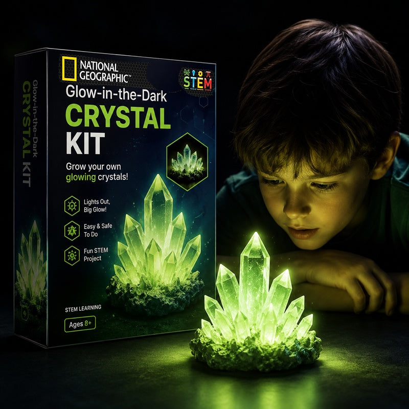 National Geographic - Crystal Lab (Glow in the Dark Green)