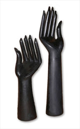 Jewellery Hanger - Wooden Hand Display / 40cm
