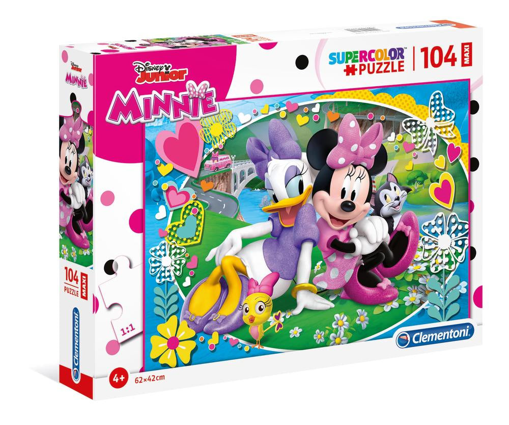 Minnie Supercolor Puzzle - 104pce