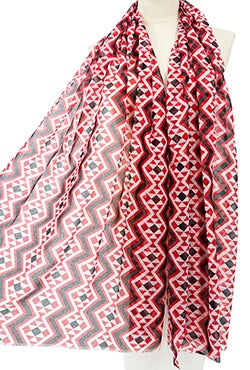 Pacifica Geometric Design Scarf