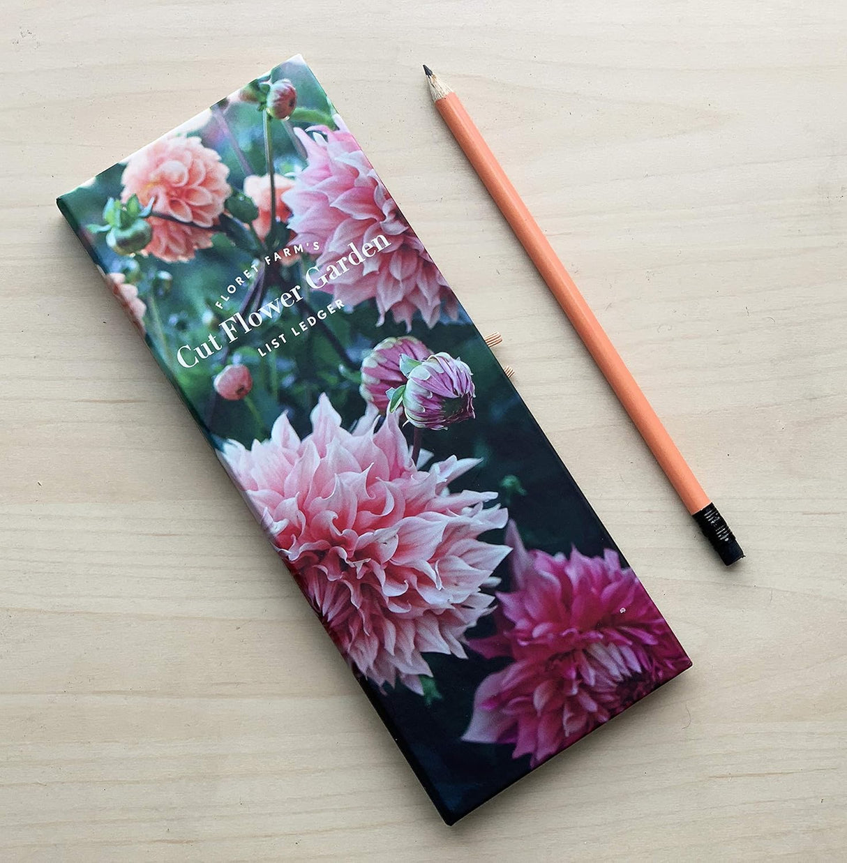Cut Flower Garden List Ledger